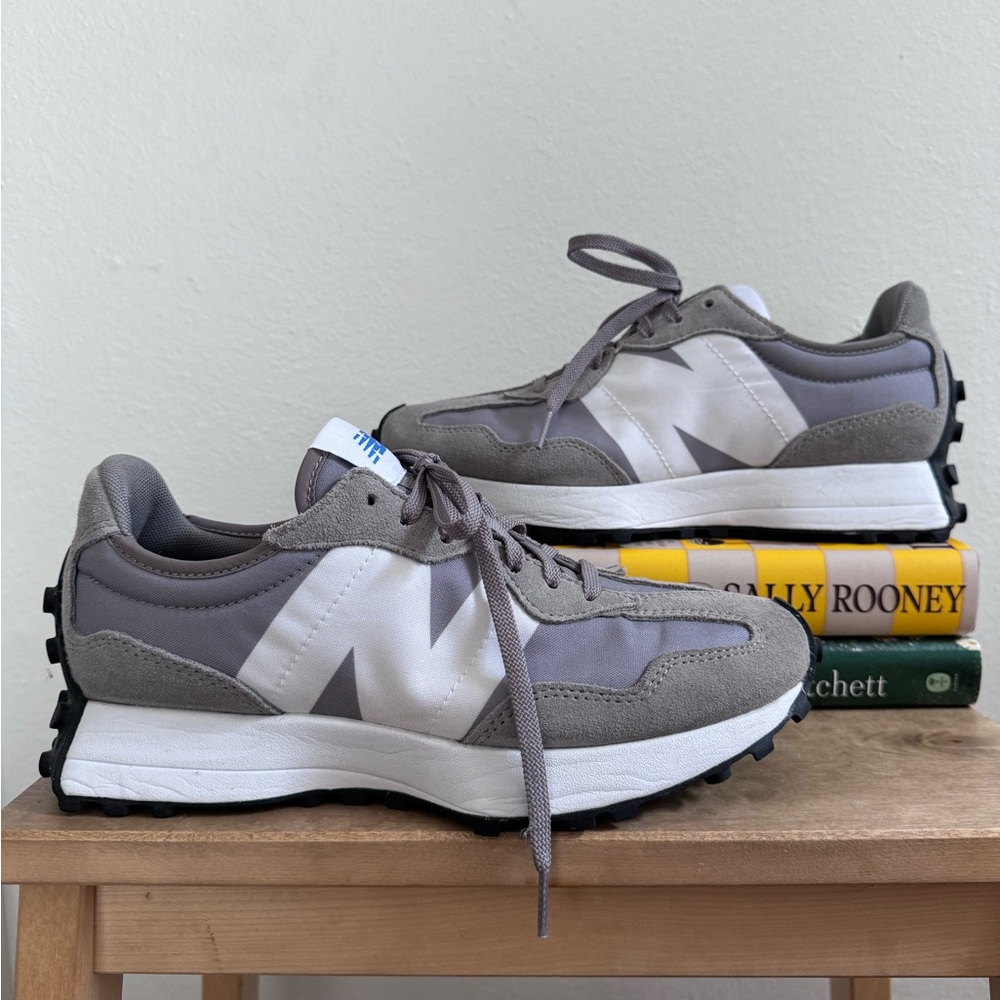 New Balance 327 Marblehead Grey & White